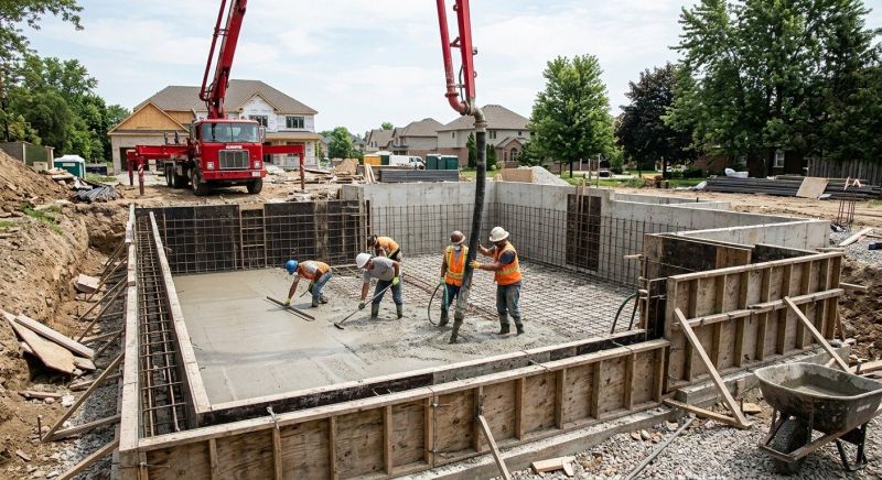 Concrete Basement Pouring in Holland, MI