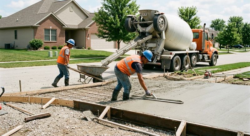 Concrete Service in Moline, MI