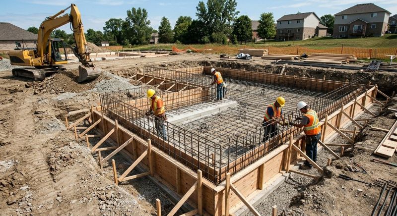 Foundation Construction in Allendale, MI