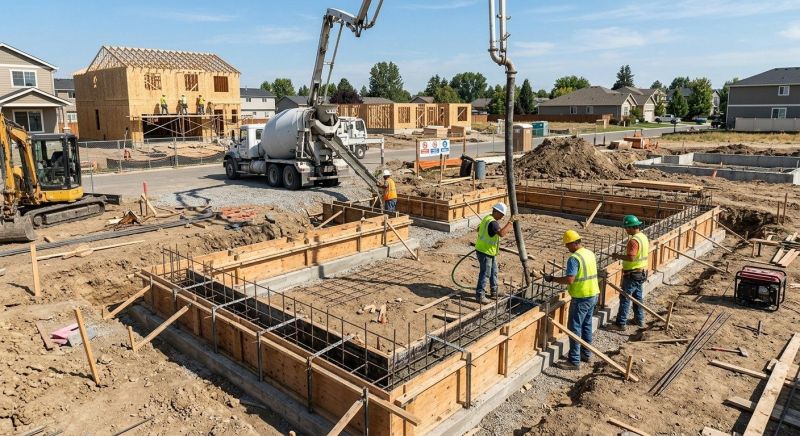 Foundation Construction in Dorr, MI
