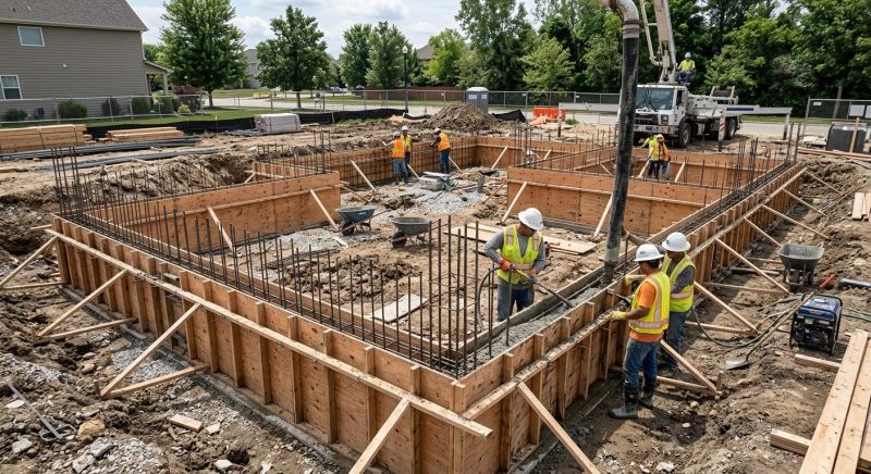 Foundation Construction in Grand Haven, MI