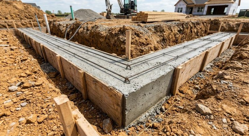 Foundation Footer Installation in Holland, MI