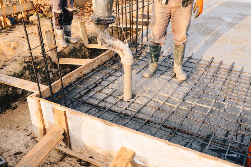 Foundation Pouring in Holland, MI