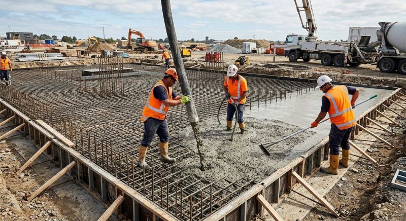 Foundation Wall Pouring in Byron Center, MI