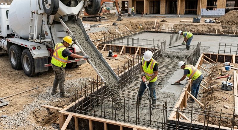 Foundation Wall Pouring in Pullman, MI