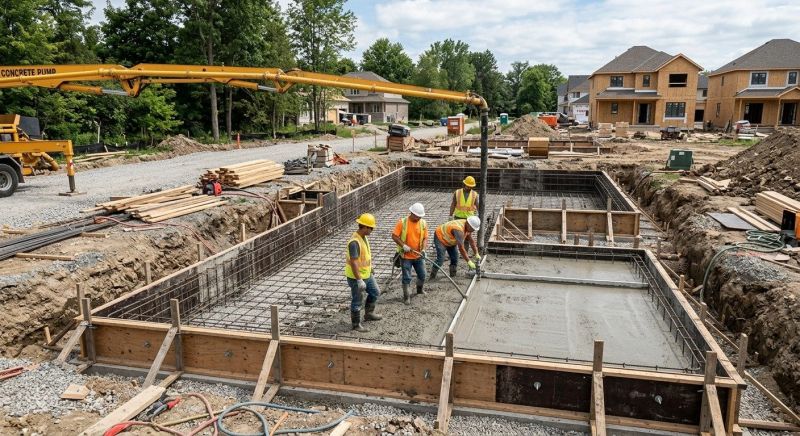 Home Foundation Installation in Dorr, MI