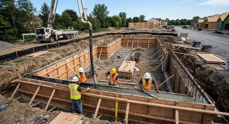 Home Foundation Installation in Wyoming, MI