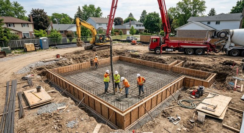 Home Foundation Installation in Zeeland, MI